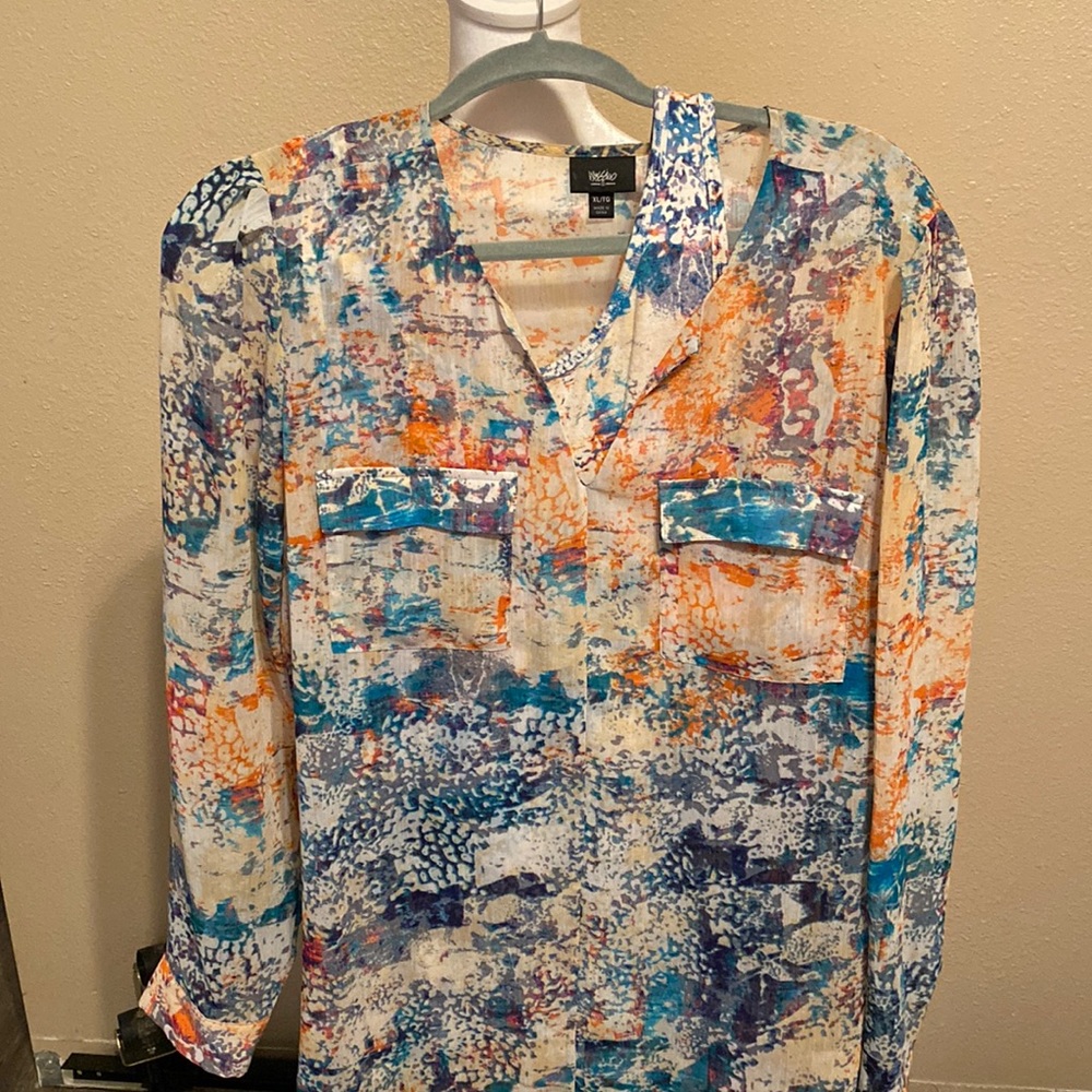 Mission blouse with matching tank